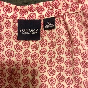 Sonoma Tops - Women's Sonoma short sleeve button up blouse Sonoma Tops - Women's Sonoma short sleeve button up blouse